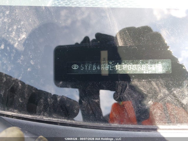 Aukcja sprzedaży 2020 Toyota Corolla Se, vin: 5YFB4RBE1LP002814, numer aukcji: 12669326