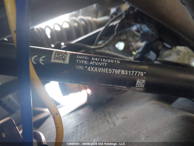 Polaris Rzr 570 Eps 2015 4XAVHE579FB317779 Image 9