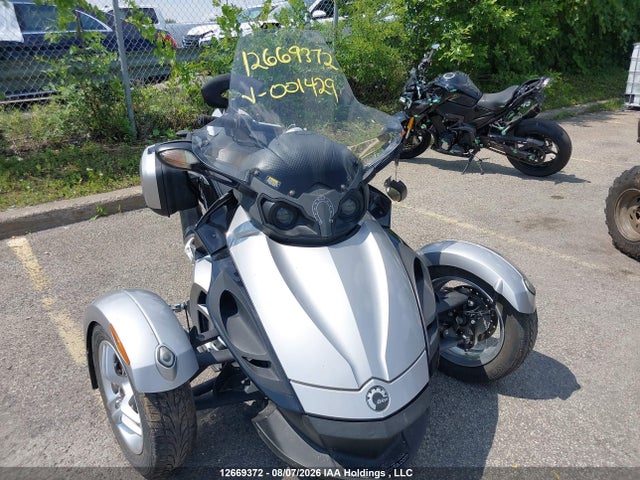 Продажа на аукционе авто 2009 Can-am Spyder Roadster Rs, vin: 2BXJABA119V001429, номер лота: 12669372
