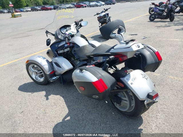 Продажа на аукционе авто 2009 Can-am Spyder Roadster Rs, vin: 2BXJABA119V001429, номер лота: 12669372
