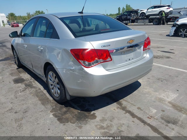 Aukcja sprzedaży 2011 Chevrolet Cruze Lt Turbo, vin: 1G1PF5S90B7115254, numer aukcji: 12669373