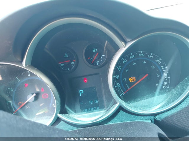 Aukcja sprzedaży 2011 Chevrolet Cruze Lt Turbo, vin: 1G1PF5S90B7115254, numer aukcji: 12669373