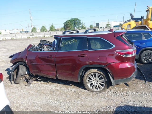 Toyota Highlander Xle 2015 5TDJKRFHXFS135086 Image 14
