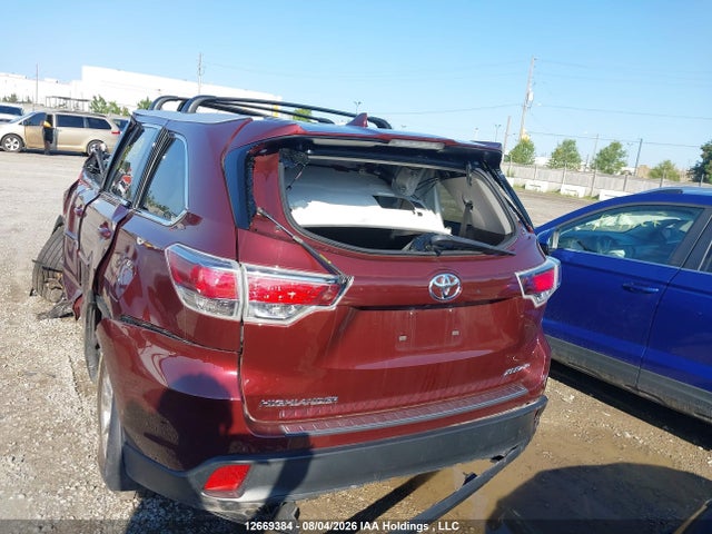 Toyota Highlander Xle 2015 5TDJKRFHXFS135086 Image 16
