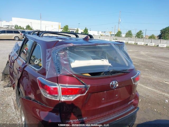 Toyota Highlander Xle 2015 5TDJKRFHXFS135086 Image 18