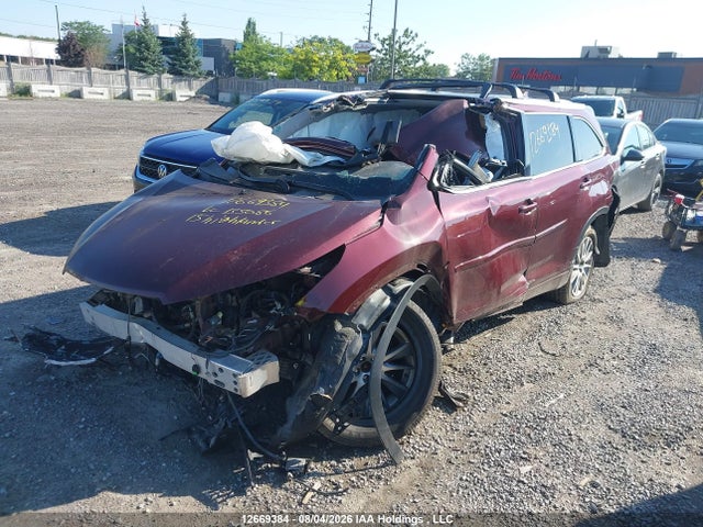 Toyota Highlander Xle 2015 5TDJKRFHXFS135086 Image 2