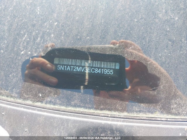 Продажа на аукционе авто 2014 Nissan Rogue S/sl/sv, vin: 5N1AT2MV3EC841955, номер лота: 12669403
