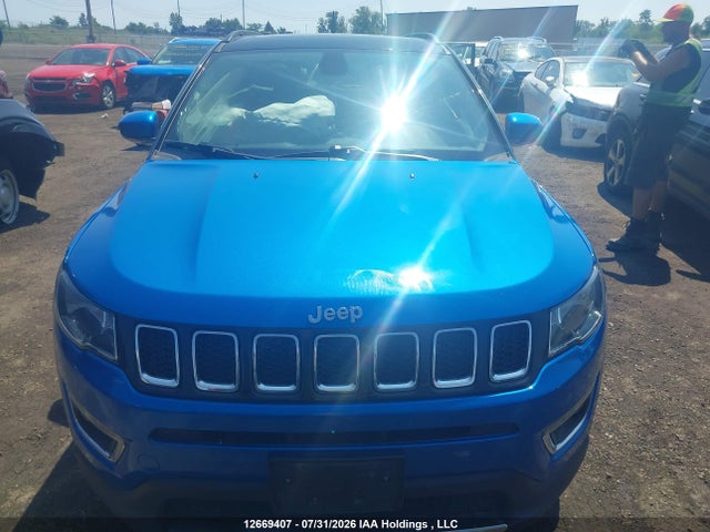 Продажа на аукционе авто 2019 Jeep Compass Limited, vin: 3C4NJDCB8KT732874, номер лота: 12669407