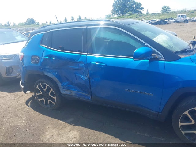 Продажа на аукционе авто 2019 Jeep Compass Limited, vin: 3C4NJDCB8KT732874, номер лота: 12669407