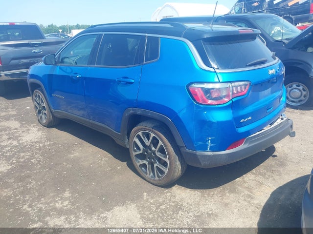 Продажа на аукционе авто 2019 Jeep Compass Limited, vin: 3C4NJDCB8KT732874, номер лота: 12669407