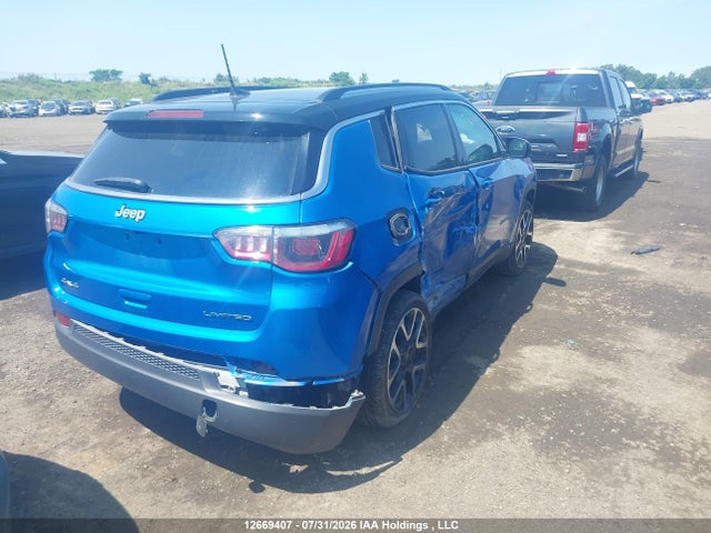 Продажа на аукционе авто 2019 Jeep Compass Limited, vin: 3C4NJDCB8KT732874, номер лота: 12669407