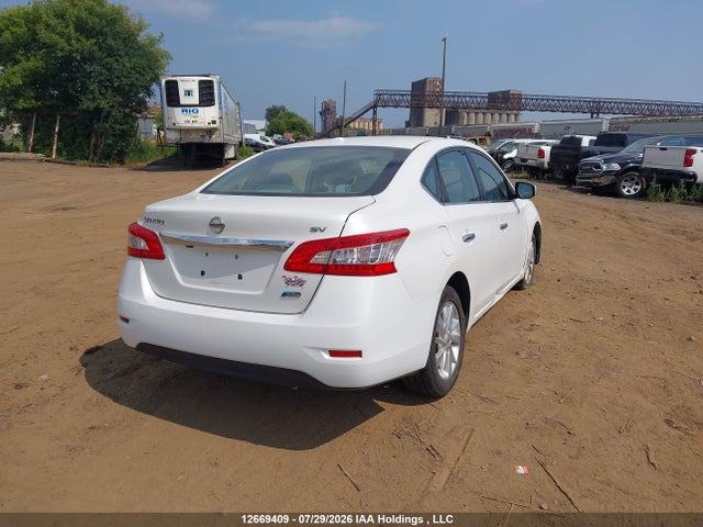 12669409 :رقم المزاد ، 3N1AB7AP6FL634382 vin ، 2015 Nissan Sentra 1.8 S/1.8 Sl/1.8 Sr/1.8 Sv مزاد بيع