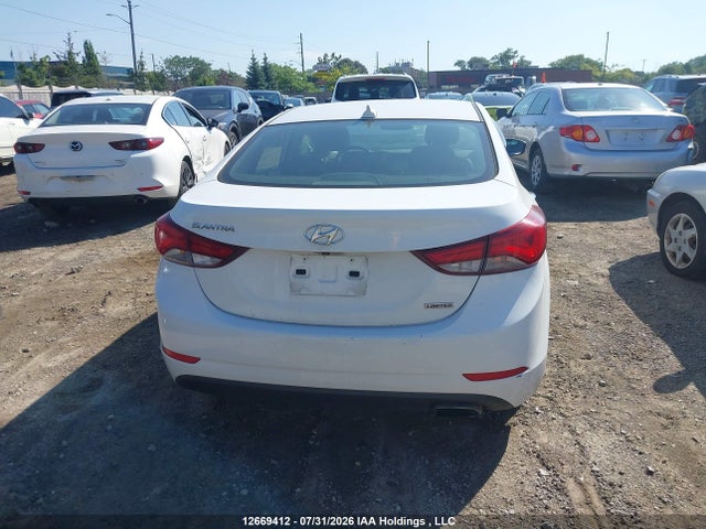 Продажа на аукционе авто 2016 Hyundai Elantra Limited, vin: KMHDH4AH1GU639248, номер лота: 12669412