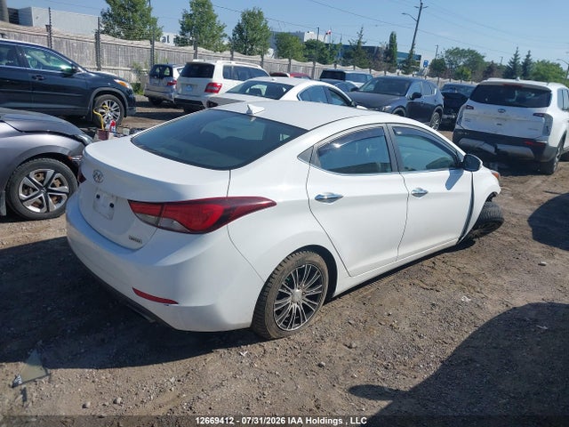Продажа на аукционе авто 2016 Hyundai Elantra Limited, vin: KMHDH4AH1GU639248, номер лота: 12669412