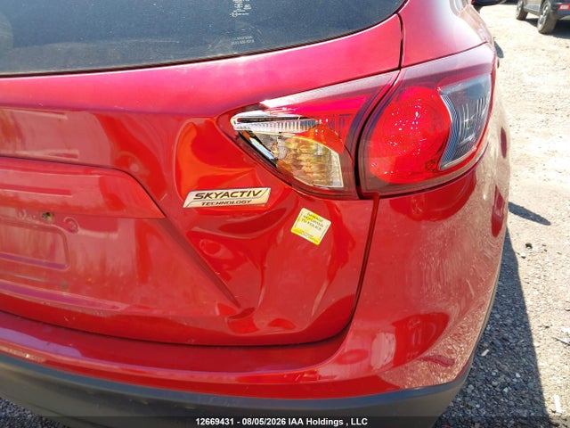 12669431 :رقم المزاد ، JM3KE2CY5G0839246 vin ، 2016 Mazda Cx-5 Gs مزاد بيع