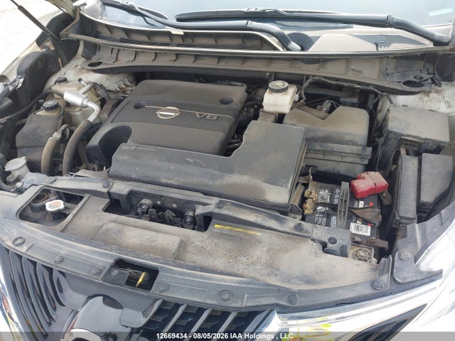 12669434 :رقم المزاد ، 5N1AZ2MH2HN202970 vin ، 2017 Nissan Murano S/sl/sv/platinum مزاد بيع