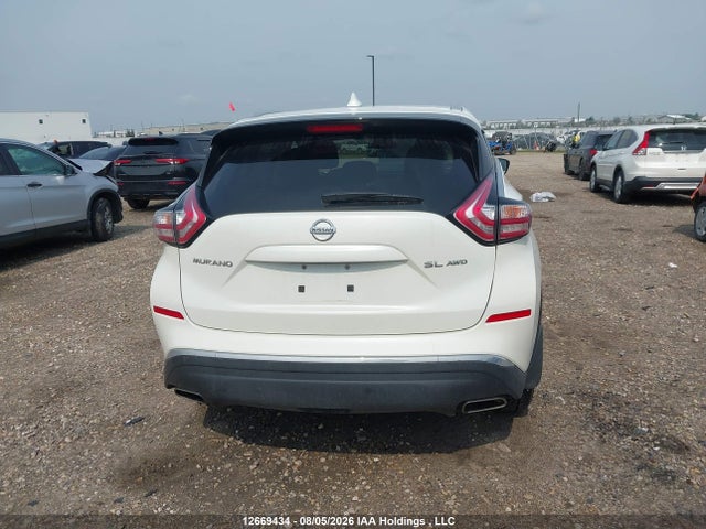 12669434 :رقم المزاد ، 5N1AZ2MH2HN202970 vin ، 2017 Nissan Murano S/sl/sv/platinum مزاد بيع