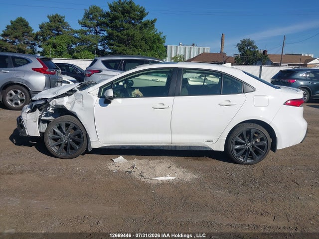 2025 Toyota Corolla Hybrid Se მანქანა იყიდება აუქციონზე, vin: JTDBDMHE1S3020800, აუქციონის ნომერი: 12669446