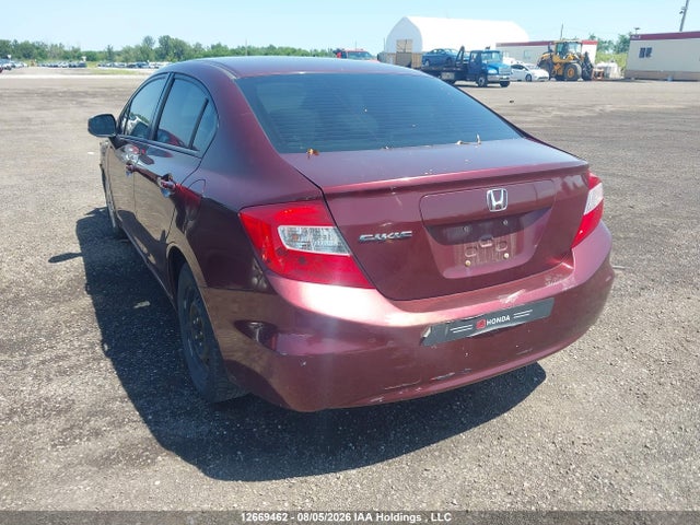 Продаж на аукціоні авто 2012 Honda Civic Lx, vin: 2HGFB2F42CH027812, номер лоту: 12669462