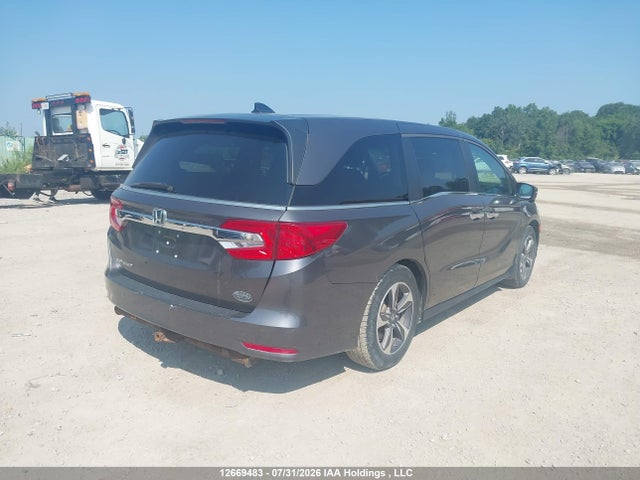 2019 Honda Odyssey Ex მანქანა იყიდება აუქციონზე, vin: 5FNRL6H4XKB501457, აუქციონის ნომერი: 12669483