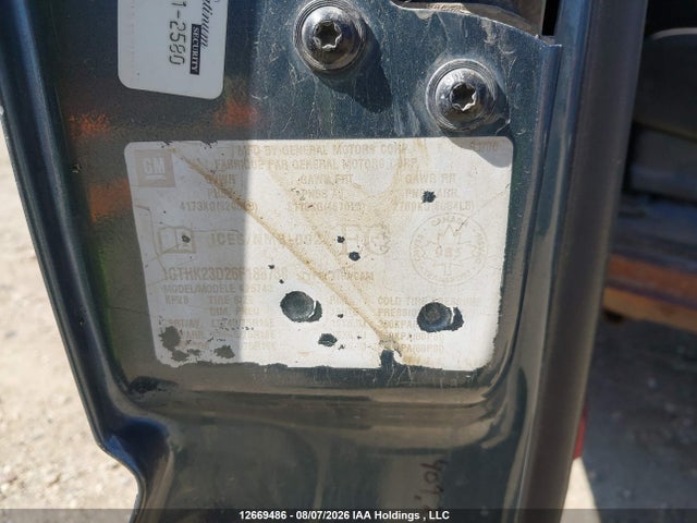 12669486 :رقم المزاد ، 1GTHK23D26F188730 vin ، 2006 Gmc Sierra K2500 Heavy Duty مزاد بيع