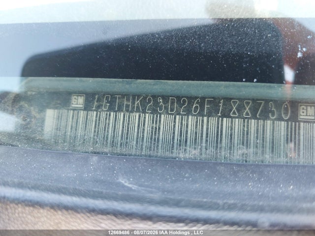 12669486 :رقم المزاد ، 1GTHK23D26F188730 vin ، 2006 Gmc Sierra K2500 Heavy Duty مزاد بيع