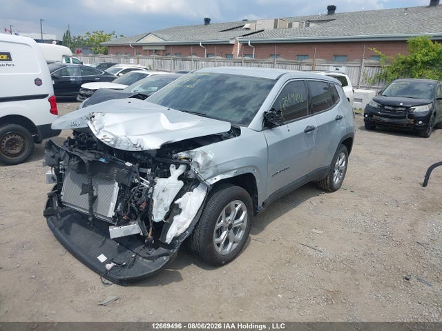 2026 Jeep Compass Sport მანქანა იყიდება აუქციონზე, vin: 3C4NJDAN5TT156322, აუქციონის ნომერი: 12669496