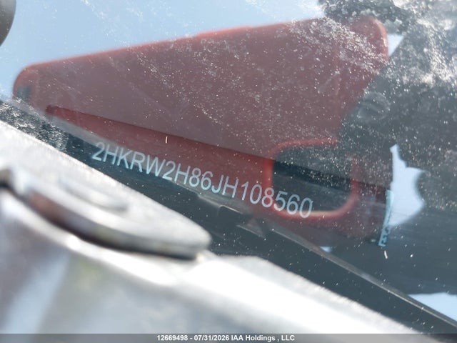 Продаж на аукціоні авто 2018 Honda Cr-v Exl, vin: 2HKRW2H86JH108560, номер лоту: 12669498