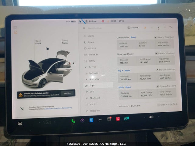 5YJ3E1EB0MF086979 Tesla MODEL 3
