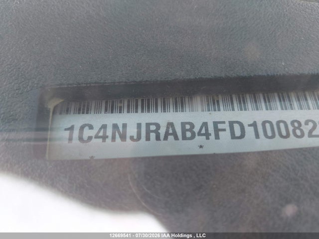 Продажа на аукционе авто 2015 Jeep Patriot Sport/north, vin: 1C4NJRAB4FD100823, номер лота: 12669541