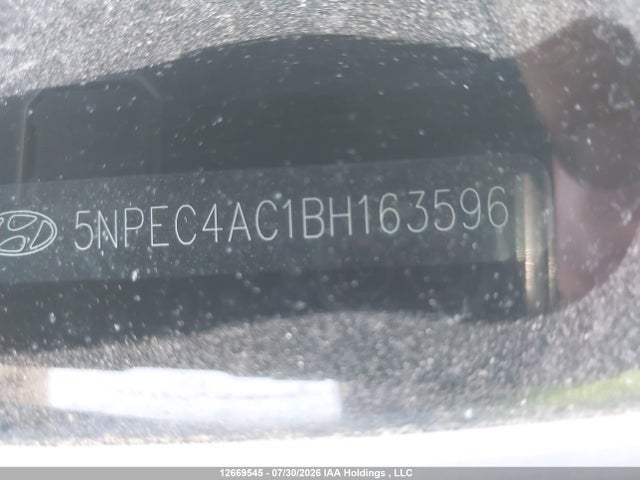 2011 Hyundai Sonata Se/limited მანქანა იყიდება აუქციონზე, vin: 5NPEC4AC1BH163596, აუქციონის ნომერი: 12669545