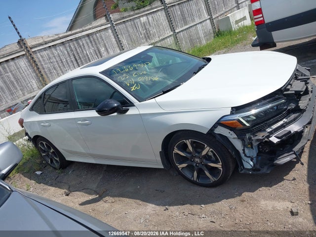 2HGFE4F83SH019156 Honda Civic Sport Hybrid/sport Touring Hybrid