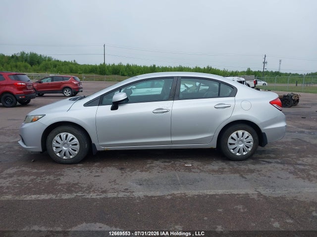 2013 Honda Civic Lx მანქანა იყიდება აუქციონზე, vin: 2HGFB2F49DH104905, აუქციონის ნომერი: 12669553