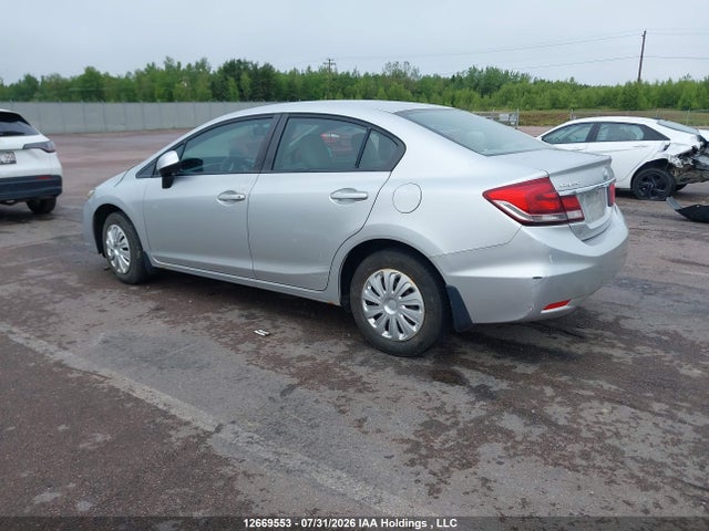 2013 Honda Civic Lx მანქანა იყიდება აუქციონზე, vin: 2HGFB2F49DH104905, აუქციონის ნომერი: 12669553