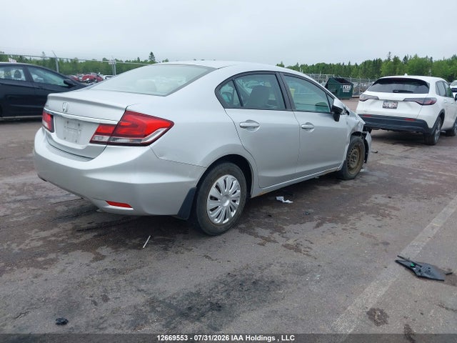 2013 Honda Civic Lx მანქანა იყიდება აუქციონზე, vin: 2HGFB2F49DH104905, აუქციონის ნომერი: 12669553