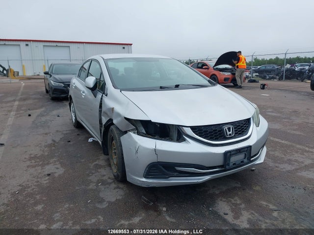 2013 Honda Civic Lx მანქანა იყიდება აუქციონზე, vin: 2HGFB2F49DH104905, აუქციონის ნომერი: 12669553