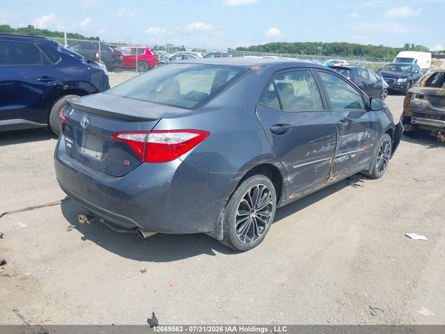 12669563 :رقم المزاد ، 2T1BURHEXFC333080 vin ، 2015 Toyota Corolla L/le/le Pls/prm/s/s Pls مزاد بيع