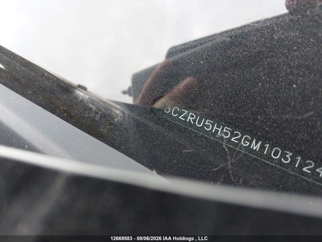 12669583 :رقم المزاد ، 3CZRU5H52GM103124 vin ، 2016 Honda Hr-v Ex مزاد بيع