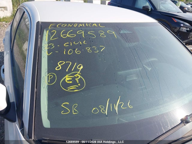 12669589 :رقم المزاد ، 2HGFE2F23PH106837 vin ، 2023 Honda Civic مزاد بيع