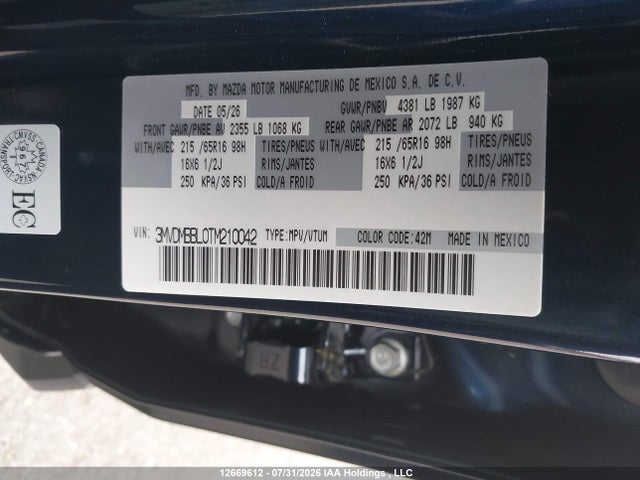 Mazda Cx-30 Gx 2026 3MVDMBBL0TM210042 Image 18