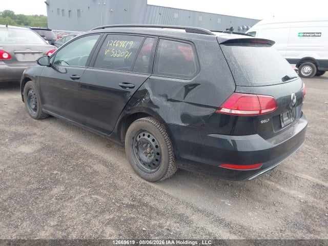 Продаж на аукціоні авто 2019 Volkswagen Golf Sportwagen S, vin: 3VW117AU0KM522071, номер лоту: 12669619