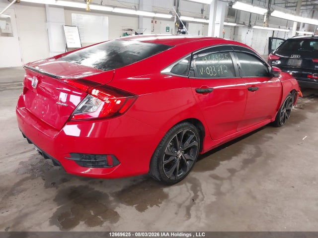 Honda Civic 2019 2HGFC2F87KH033782 Image 4