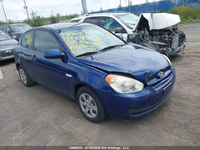 Aukcja sprzedaży 2008 Hyundai Accent, vin: KMHCN35C48U076016, numer aukcji: 12669630