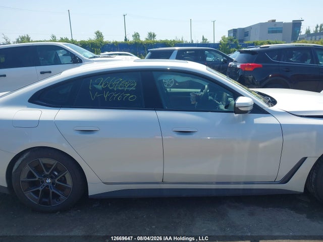 WBY23HD05SFU24670 BMW I4 Edrive40 Gran Coupe