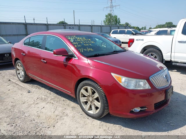 Auction sale of the 2010 Buick Lacrosse Cxl, vin: 1G4GK5EG7AF293336, lot number: 12669668