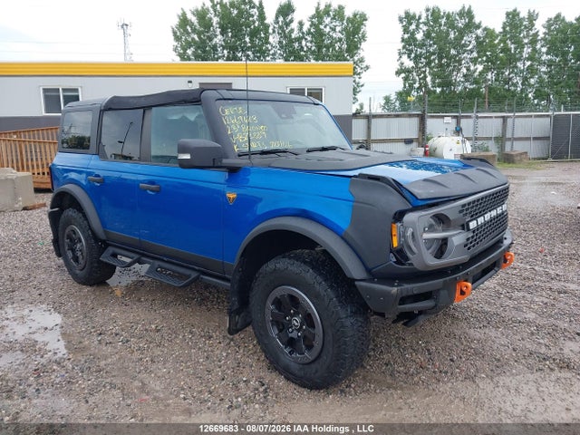 Продажа на аукционе авто 2023 Ford Bronco Big Bend/black Diamond/outer Banks/badlands/wildtrak/everglades, vin: 1FMEE5DH1PLB22889, номер лота: 12669683