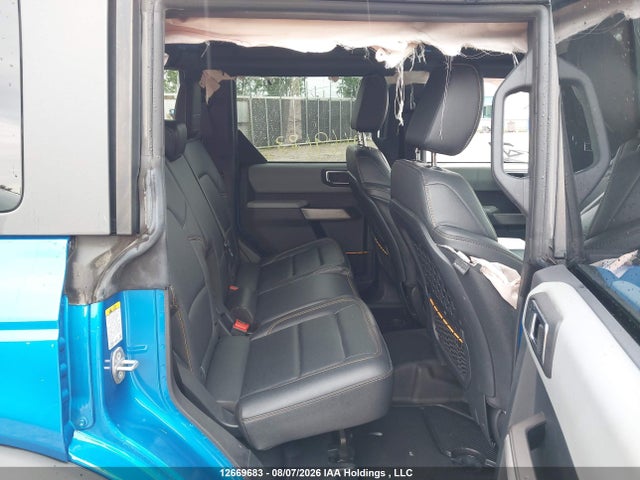 12669683 :رقم المزاد ، 1FMEE5DH1PLB22889 vin ، 2023 Ford Bronco Big Bend/black Diamond/outer Banks/badlands/wildtrak/everglades مزاد بيع