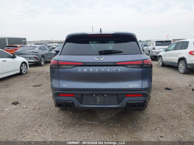 2023 Infiniti Qx60 Luxe მანქანა იყიდება აუქციონზე, vin: 5N1DL1FS8PC331100, აუქციონის ნომერი: 12669687
