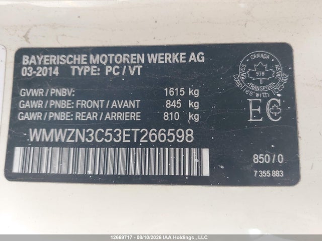 Mini Cooper 2014 WMWZN3C53ET266598 Image 18
