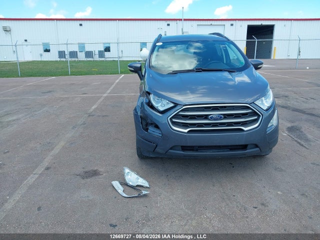 12669727 :رقم المزاد ، MAJ6P1UL1JC237179 vin ، 2018 Ford Ecosport Se مزاد بيع